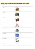 Le futur simple UPDATED ACTUAL Questions And Correct Answers 