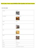 French Verbs&comma; French verbs UPDATED ACTUAL Questions And Correct Answers 