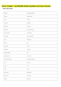 French Chapter 1 Test UPDATED ACTUAL Questions And Correct Answers 