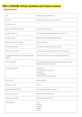 FREC 3 UPDATED ACTUAL Questions And Correct Answers 