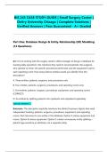 BIS 245 CASE STUDY GUIDE &vert; Small Surgery Center &vert; DeVry University Chicago &vert; Complete Solutions &vert; Verified Answers &vert; Pass Guaranteed - A&plus; Graded&NewLine;&NewLine;
