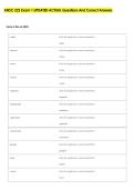 ANSC 222 Exam 1 UPDATED ACTUAL Questions And Correct Answers