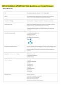 HDFS 412 Midterm UPDATED ACTUAL Questions And Correct Answers 
