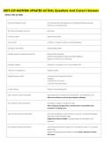 HDFS 239 MIDTERM UPDATED ACTUAL Questions And Correct Answers