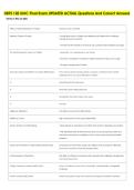 HDFS 120 UIUC Final Exam UPDATED ACTUAL Questions And Correct Answers