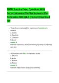 TOEFL Practice Exam Questions With Correct Answers &lpar;Verified Answers&rpar; Plus Detailed Rationales&comma; Speaking&comma; Reading&comma; Writing & Listening Strategies&comma; and 2026 Complete Study Guide for High Score Preparation &vert; Instant Download PDF