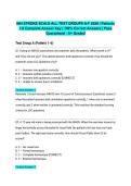NIH STROKE SCALE ALL TEST GROUPS A-F 2026 &vert; Patients 1-6 Complete Answer Key &vert; 100&percnt; Correct Answers &vert; Pass Guaranteed - A&plus; Graded&NewLine;&NewLine;