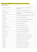 MGMT exam 2 UPDATED ACTUAL Questions And Correct Answers 