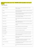 MGMT 478 Joel Stevenson Test 1 UPDATED ACTUAL Questions And Correct &NewLine;Answers 