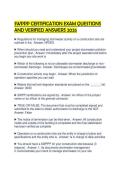 SWPPP CERTIFICATION EXAM QUESTIONS AND VERIFIED ANSWERS 2026&period;&NewLine;&NewLine;