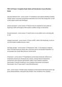 PNG 1167 Exam 1 Complete Study Guide and Introductory Course Revision Notes