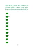 Testbank Calculate With Confidence 8th Edition All Chapters 1-24 &vert; Complete Guide A&plus; with Answers & Rationals&NewLine;&NewLine;