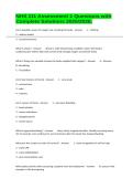 NHS 111 Assessment 1 Questions with Complete Solutions 2025&sol;2026&period;