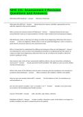 NHS 111&colon; Assessment 2 Revision Questions and Answers&period;