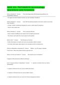 NHS 111- PATHWAYS terminology Questions and Answers&period;