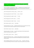 NHS-Pathways Revision Exam and All Correct Answers&period;
