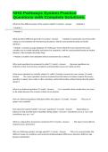 NHS-Pathways System Practice Questions with Complete Solutions&period;