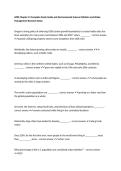 APES Chapter 13 Complete Study Guide and Environmental Science Pollution and Waste Management Revision Notes