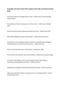 Hospitality and Tourism Exam 2025 Complete Study Guide and Industry Revision Notes
