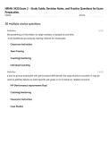 HRMN 3420 Exam 2 &ndash; Study Guide&comma; Revision Notes&comma; and Practice Questions for Exam Preparation