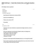 HRMN 3420 Exam 1 &ndash; Study Guide&comma; Revision Notes&comma; and Practice Questions