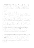 HRMN 3420 Test 2 &ndash; Practice Questions and Answers for Exam Preparation