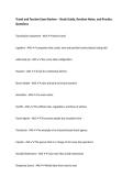 Travel and Tourism Exam Review &ndash; Study Guide&comma; Revision Notes&comma; and Practice Questions