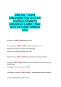 BIOL 133 - Exam 1 QUESTIONS AND VERIFIED CORRECT ANSWERS GRADED A&plus; -LATEST 2026-2027- 100- GUARANTEED PASS&period;docx&NewLine;&NewLine;