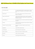MNGT 3100 Wesson Exam 4 UPDATED ACTUAL Questions And Correct Answers 