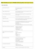 MNGT 3100 Wesson Exam 3 UPDATED ACTUAL Questions And Correct Answers 