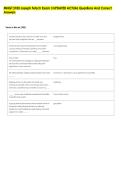 MNGT 3100 Joseph Fetsch Exam 3 UPDATED ACTUAL Questions And Correct &NewLine;Answers 