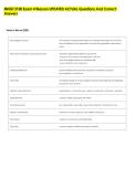 MNGT 3100 Exam 4 Wesson UPDATED ACTUAL Questions And Correct &NewLine;Answers