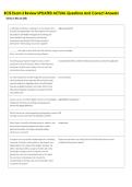 BCIS Exam 3 Review UPDATED ACTUAL Questions And Correct Answers 
