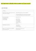 BCIS 4630 EXAM 3 UPDATED ACTUAL Questions And Correct Answers 