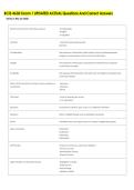BCIS 4630 Exam 1 UPDATED ACTUAL Questions And Correct Answers