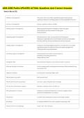 AEM 2200 Prelim UPDATED ACTUAL Questions And Correct Answers 