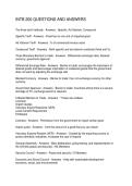INTB 200 QUESTIONS AND ANSWERS