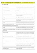 BIO 111 Exam 2 Quiz Questions UPDATED ACTUAL Questions And Correct Answers 