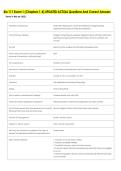 Bio 111 Exam 1 &lpar;Chapters 1-4&rpar; UPDATED ACTUAL Questions And Correct Answers