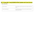 Bio 111 Exam &lpar;EKU - Davis&rpar; UPDATED ACTUAL Questions And Correct Answers 