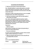 Class notes ACCOUNTANCY 