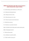 CMMC Exam Questions with 100&percnt; Correct Answers &vert; &NewLine;Latest Version 2026 &vert; Expert Verified
