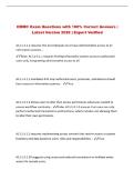CMMC Exam Questions with 100&percnt; Correct Answers &vert; &NewLine;Latest Version 2026 &vert; Expert Verified