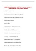 CMMC Exam Questions with 100&percnt; Correct Answers &vert; &NewLine;Latest Version 2026 &vert; Expert Verified