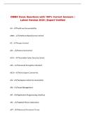 CMMC Exam Questions with 100&percnt; Correct Answers &vert; &NewLine;Latest Version 2026 &vert; Expert Verified
