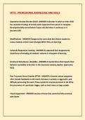 MTTC - PROFESSIONAL KNOWLEDGE AND SKILLS  complete newest solution