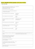 chlh 101 UPDATED ACTUAL Questions And Correct Answers 