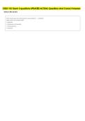 CHLH 101 Exam 3 questions UPDATED ACTUAL Questions And Correct Answers 
