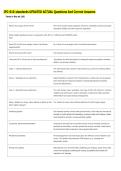IPC-610 standards UPDATED ACTUAL Questions And Correct Answers 