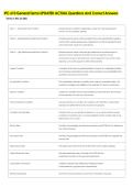 IPC 610 General Terms UPDATED ACTUAL Questions And Correct Answers
